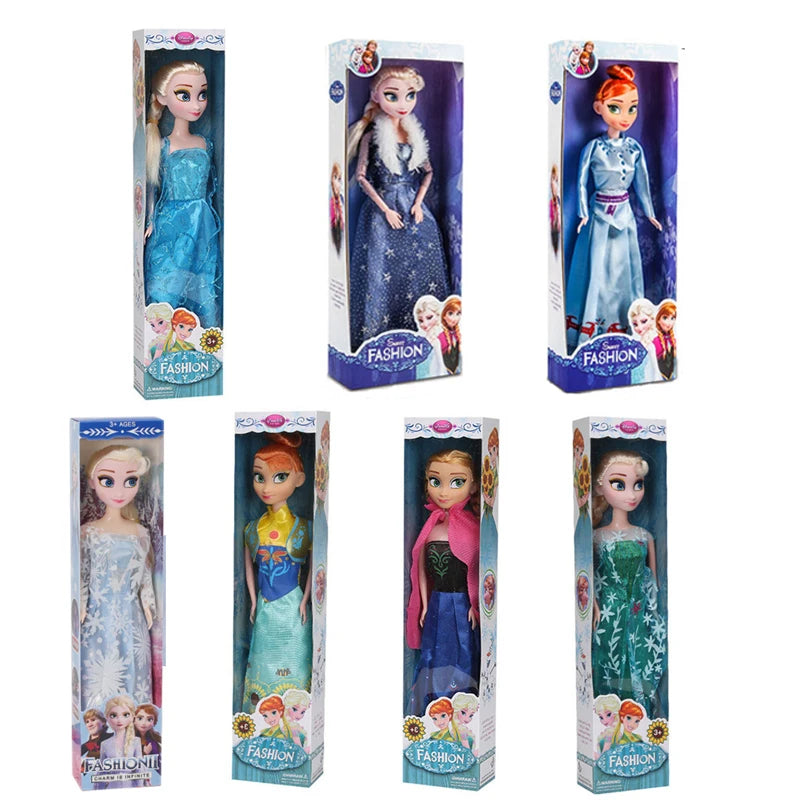 Frozen 2 Elsa Anna Figure Princess Doll Toys Snow Queen