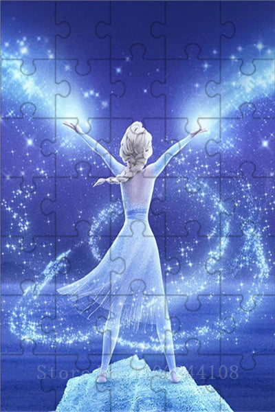 Disney Princess Elsa Wooden Puzzle