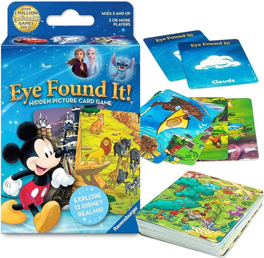 Ravensburg World of Disneys Eye Found It Boys and Girls 3 and Over Card Game - A fun family game