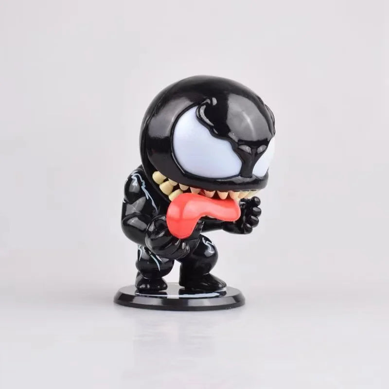 Disney Venom Q Version Desktop Collection Movable Doll