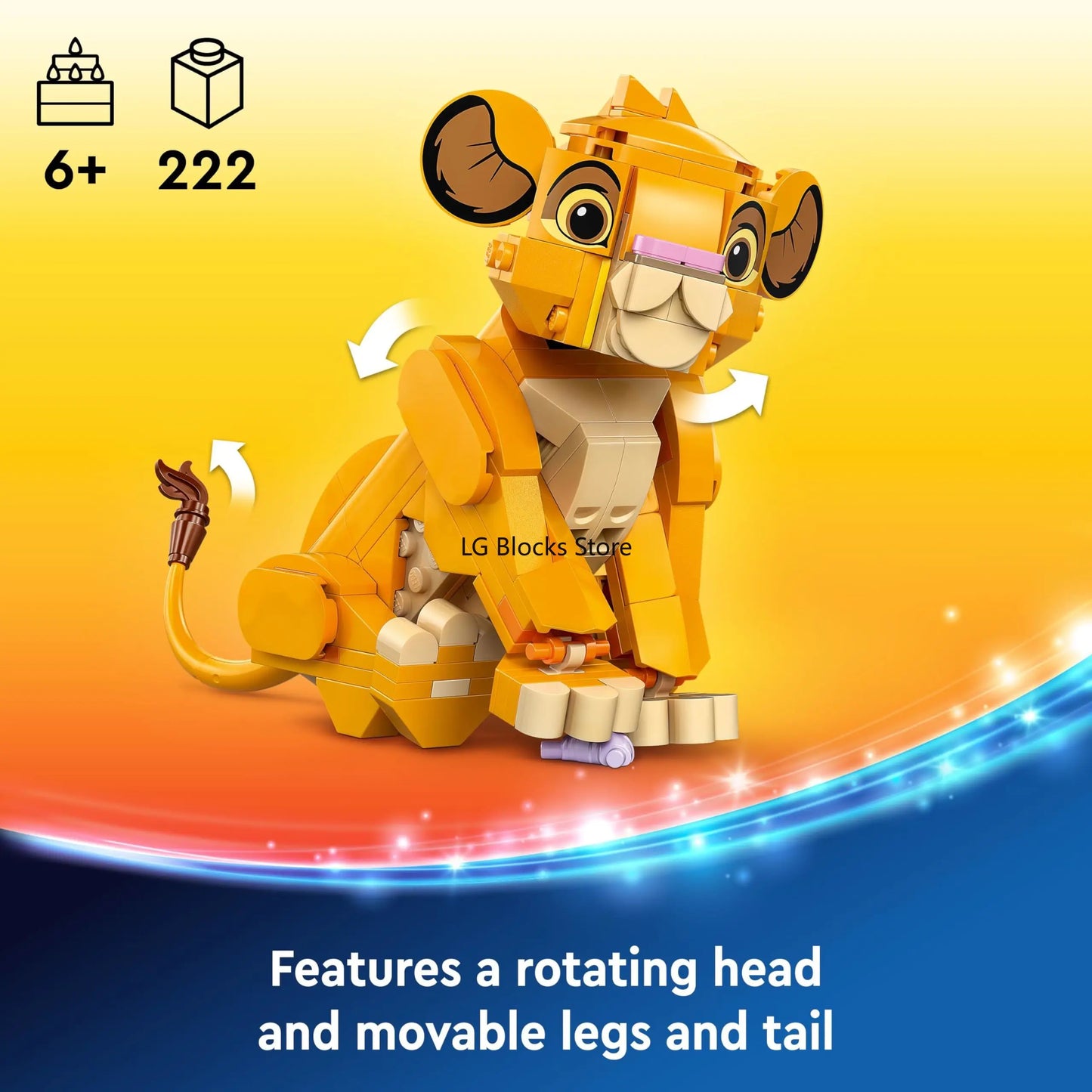 LEGO Disney Simba the Lion King Lego