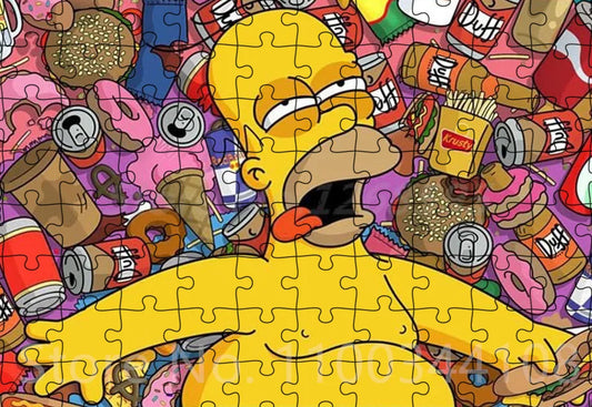 The Simpson Puzzle Disney Cartoon 300/500/1000 Pieces