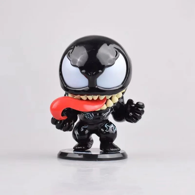 Disney Venom Q Version Desktop Collection Movable Doll